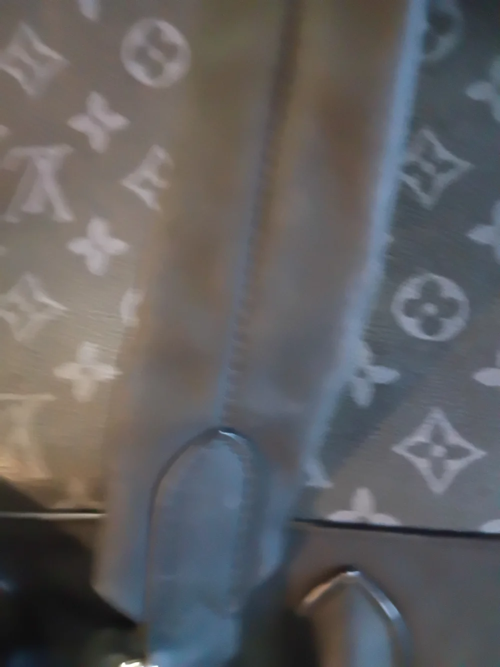 Louis Vuitton Black and Gray Monogram Backpack